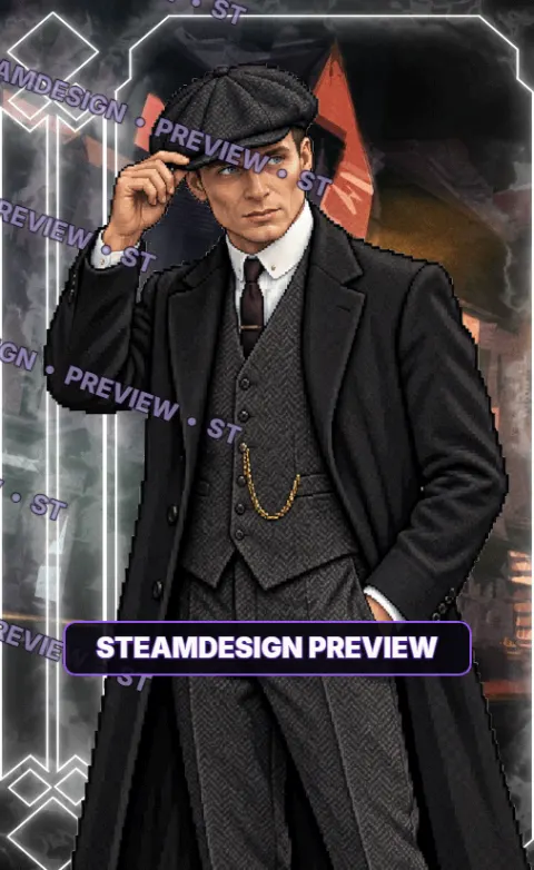 Thomas Shelby Steam profil tasarımı